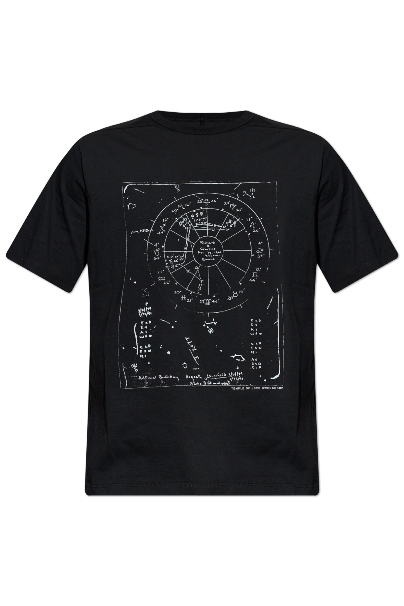 Rick Owens T-shirt with print | Men's | Vitkac